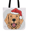 Have A Golden Christmas Tote Bag for Golden Retriever Dog Lovers - The TC Shop