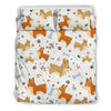 Cute Corgi Dogs Bedding Set for Lovers of Corgis - The TC Shop