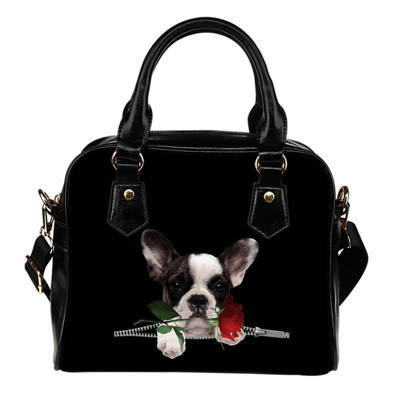 French Bulldog Rose Zipper - The TC Shop