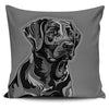 Black & White Dog Pillow Cover - The TC Shop