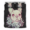 FLOWER FRENCH BULLDOG BEDDING SET - The TC Shop
