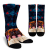 Boxer Dog Hearts Crew Socks Men and Women's Sizes - The TC Shop