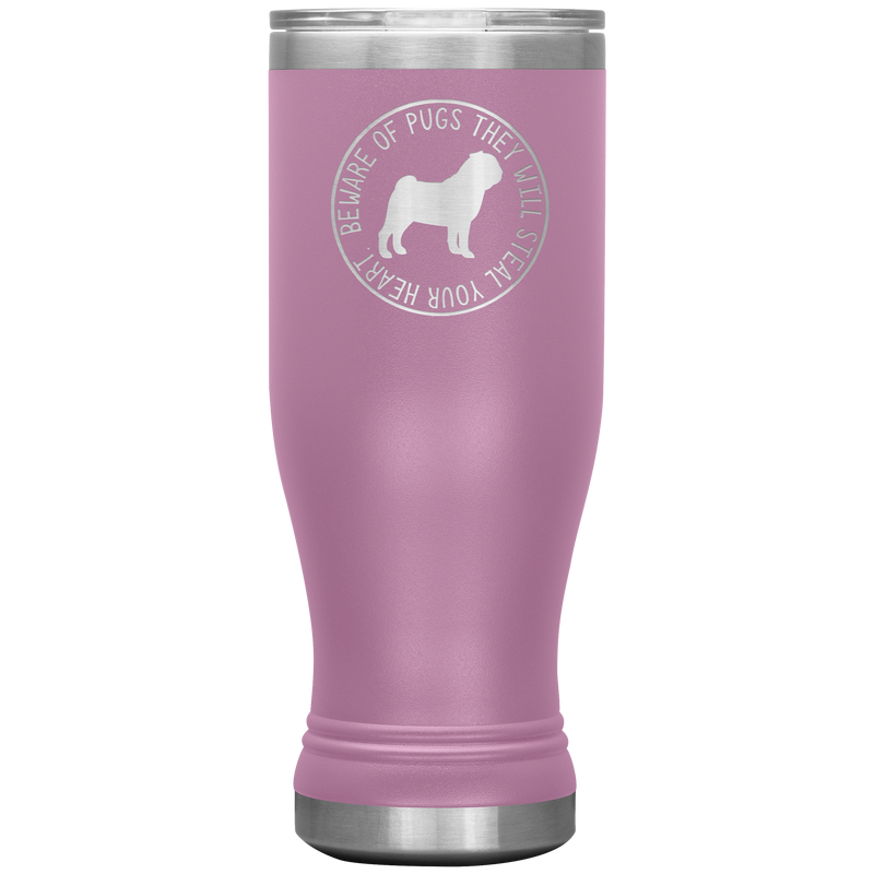 Pug Wine Boho VacuumTumbler (20 oz) - The TC Shop