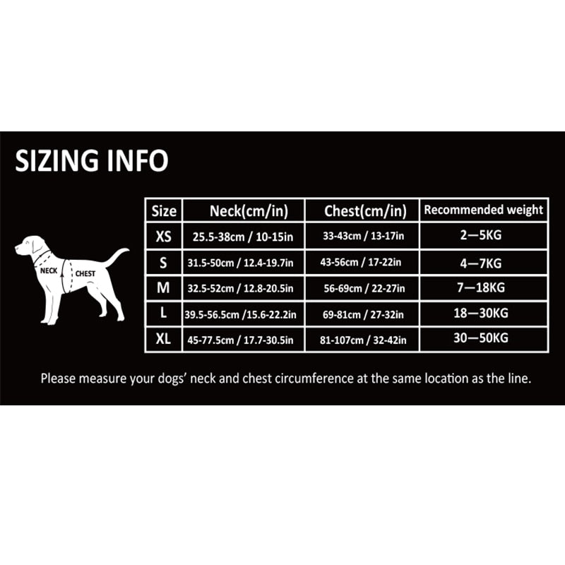 Premium Reflective No Pull Dog Harness - The TC Shop