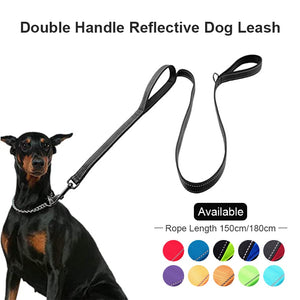 Padded Dual Handle Dog Leash - The TC Shop