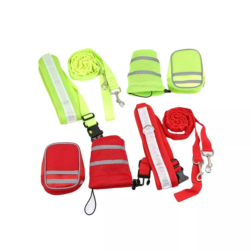 Dog Elastic Belt Leash Set - The TC Shop