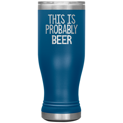 Probably beer Boho Vacuum Tumbler (20 oz)