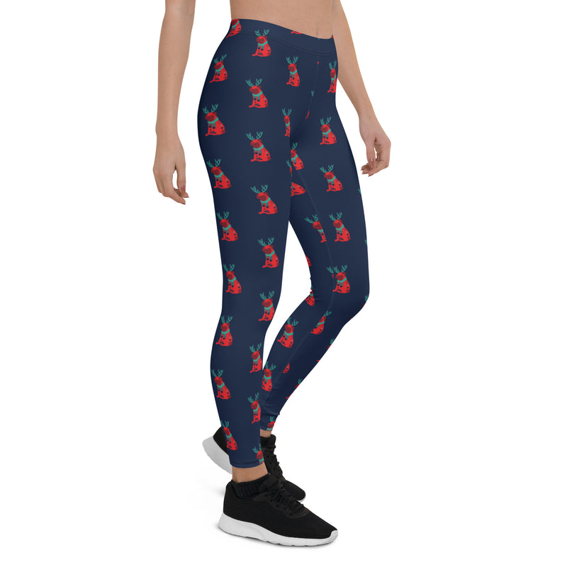 Pug Christmas Leggings - The TC Shop
