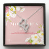 Double Hearts Necklace, You've always been there for me - The TC Shop