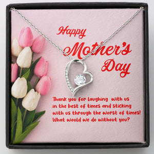 Forever Love Necklace, What would we do without you? - The TC Shop