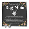 Love Knot Earring & Necklace Set for Dog Mom - The TC Shop