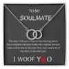 To My Soulmate, I Woof You Perfect Pair Necklace - The TC Shop