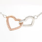 To My Gorgeous Wife Interlocking Necklace - The TC Shop