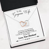To My Gorgeous Wife Interlocking Necklace - The TC Shop