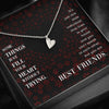 Best Friend Sweetest Hearts Necklace - The TC Shop