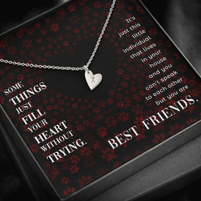 Best Friend Sweetest Hearts Necklace
