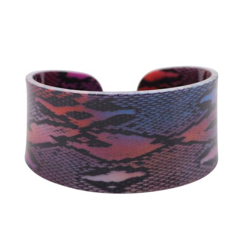 Snake Pattern Acrylic Bangle - The TC Shop