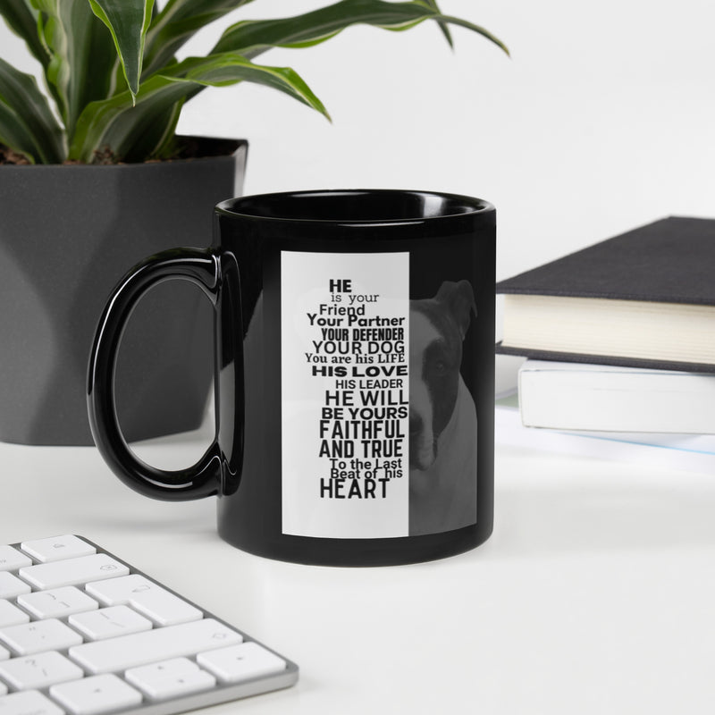 Faithful and True Black Glossy Mug - The TC Shop