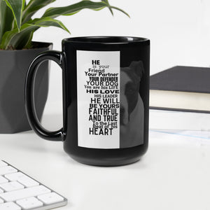 Faithful and True Black Glossy Mug - The TC Shop