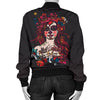 Sugar Skull Bomber Jacket 1 - The TC Shop