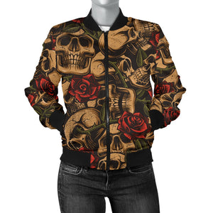 Sugar Skull Bomber Jacket 2 - The TC Shop