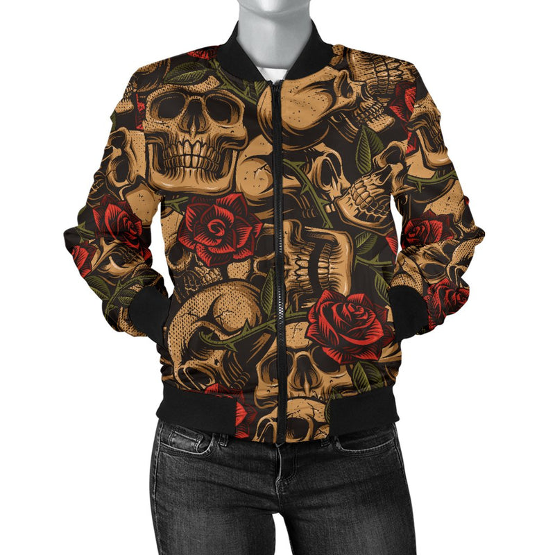 Sugar Skull Bomber Jacket 2 - The TC Shop