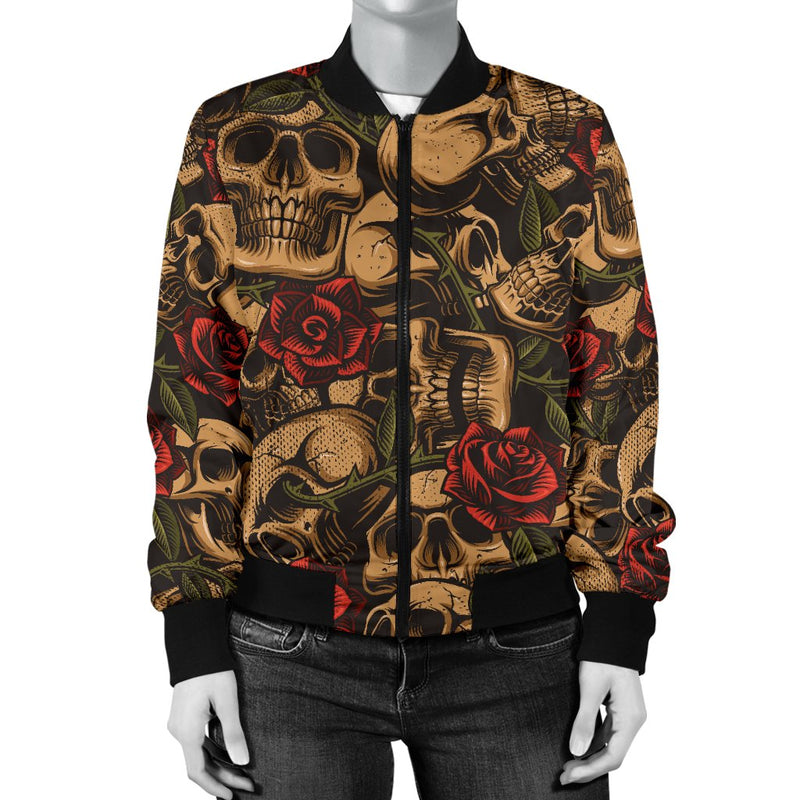 Sugar Skull Bomber Jacket 2 - The TC Shop