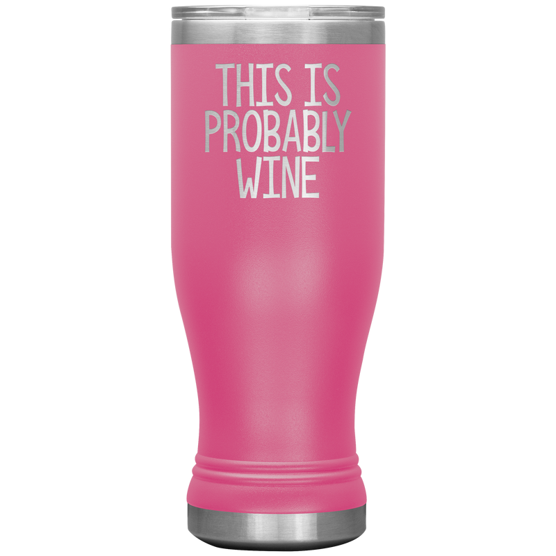 Probably Wine Boho VacuumTumbler (20 oz) - The TC Shop