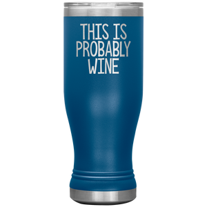 Probably Wine Boho VacuumTumbler (20 oz) - The TC Shop