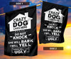 Single Female Dog - Black - The TC Shop