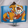 British Bulldog Hooded Blanket - The TC Shop