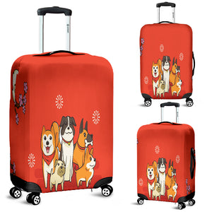 NP I Love Dogs Luggage Cover - The TC Shop