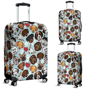 Dog Lovers Luggage Cover - The TC Shop
