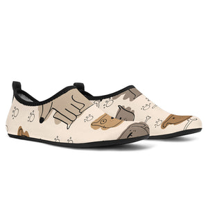 Brown Doodle Dogs Beach Shoes - The TC Shop