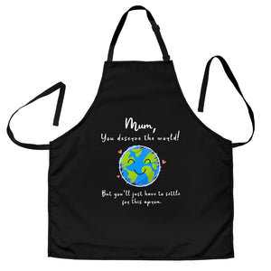 Apron, Mum, you deserve the world - The TC Shop