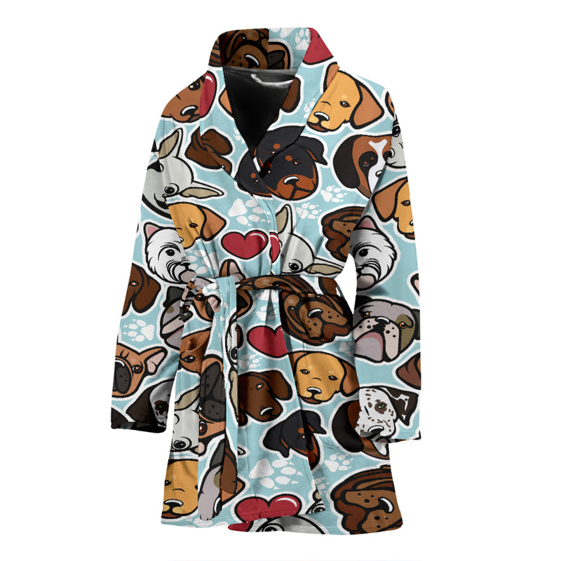 Dog Lovers Women's Bath Robe - The TC Shop