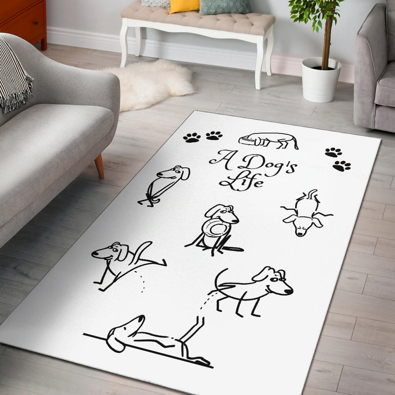 A DOG'S LIFE RUG - The TC Shop