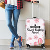 I am a proud French Bulldog Parent Floral Luggage Cover - The TC Shop
