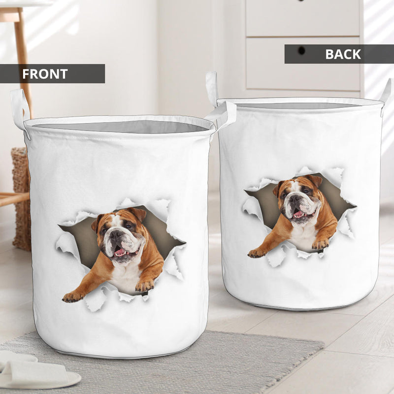 English Bulldog2 - Tornpaper - LB - The TC Shop