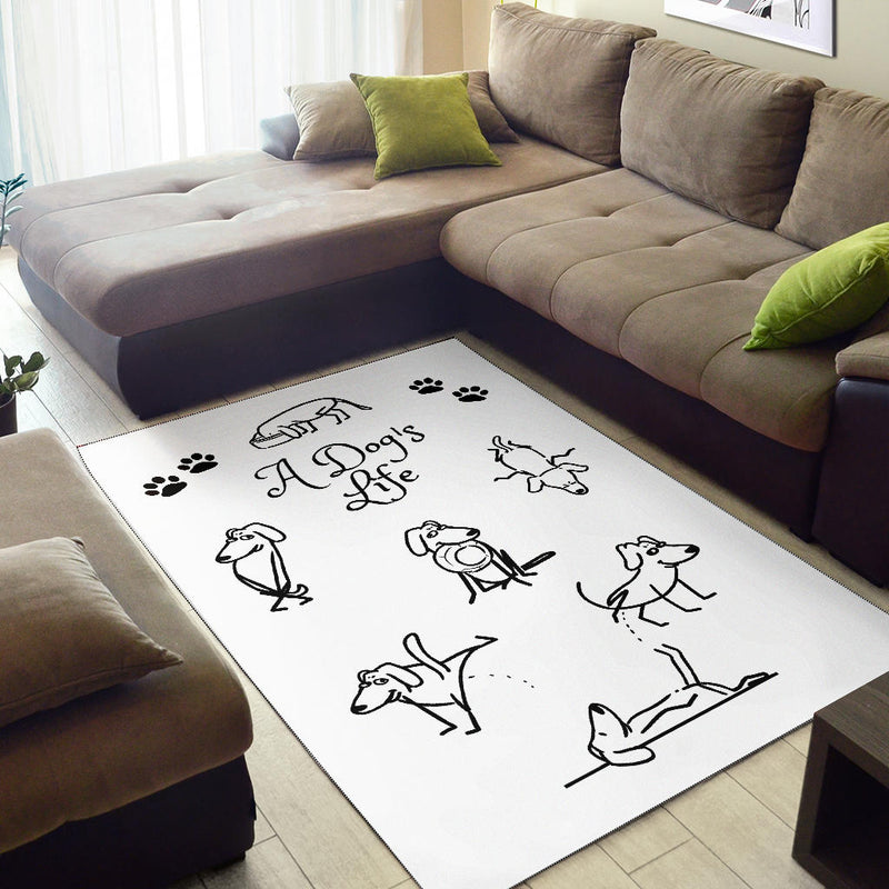 A DOG'S LIFE RUG - The TC Shop