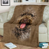 Spanish Water Dog Face Hair Blanket - The TC Shop