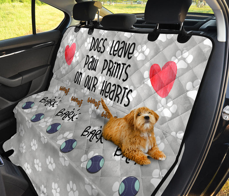 Dogs Leave Paw Prints | Car Seat Protector - The TC Shop