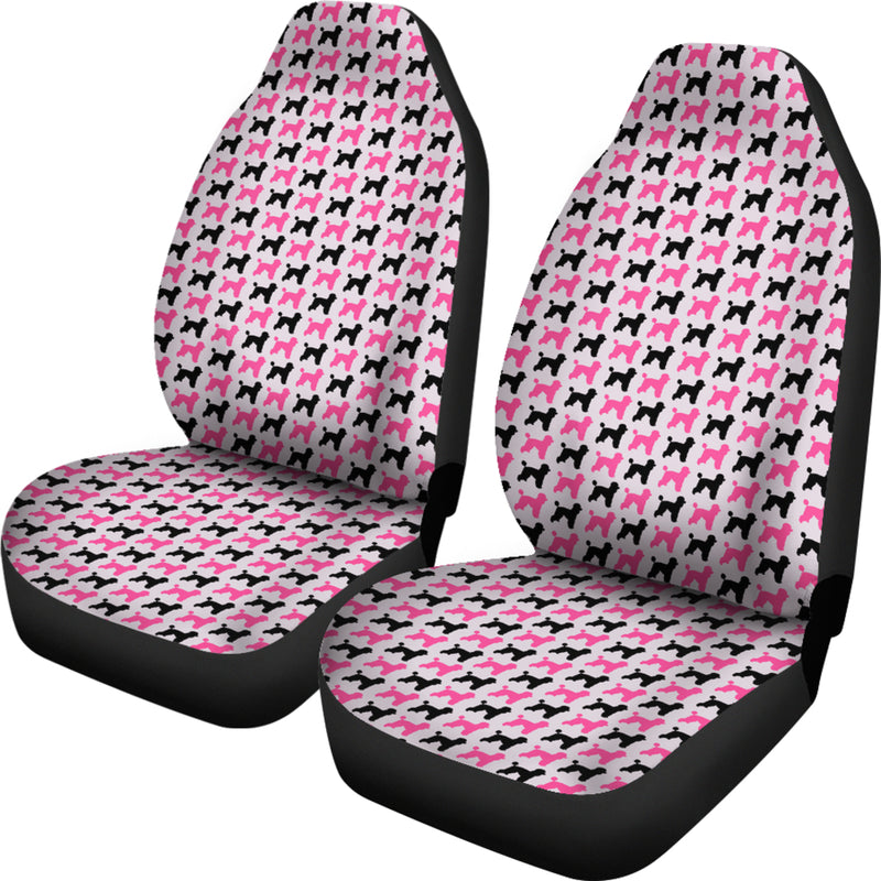 Pink Poodle Dog Car Seat Covers - The TC Shop