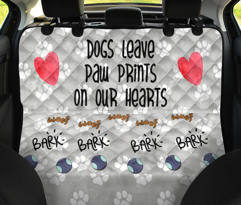 Dogs Leave Paw Prints | Car Seat Protector - The TC Shop