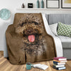 Spanish Water Dog Face Hair Blanket - The TC Shop