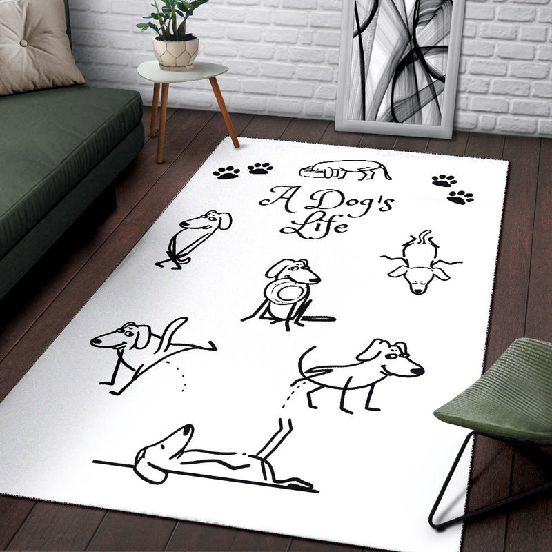 A DOG'S LIFE RUG - The TC Shop