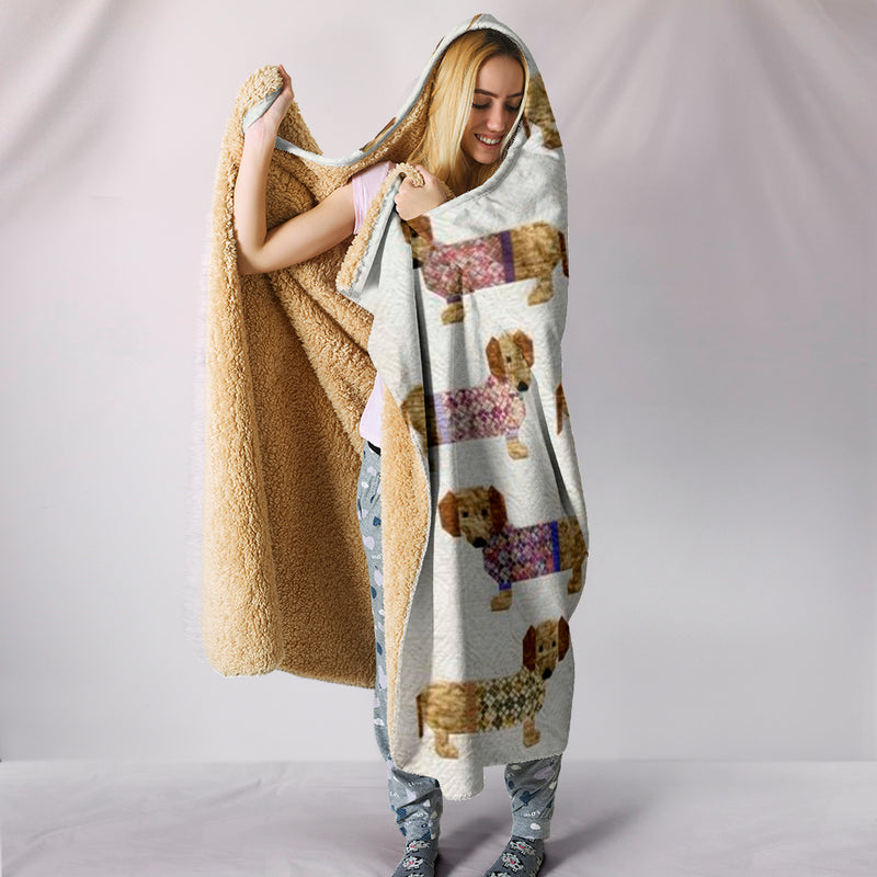 Dogs In Coats Hooded Blanket - The TC Shop
