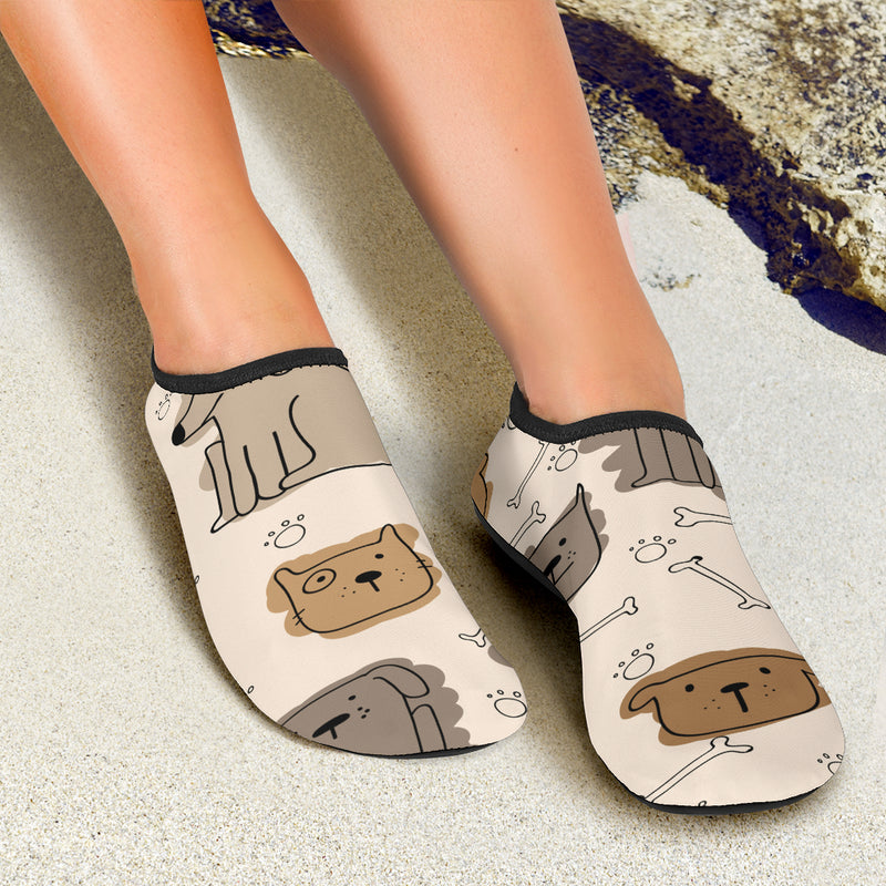 Brown Doodle Dogs Beach Shoes - The TC Shop