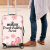 I am a proud French Bulldog Parent Floral Luggage Cover - The TC Shop