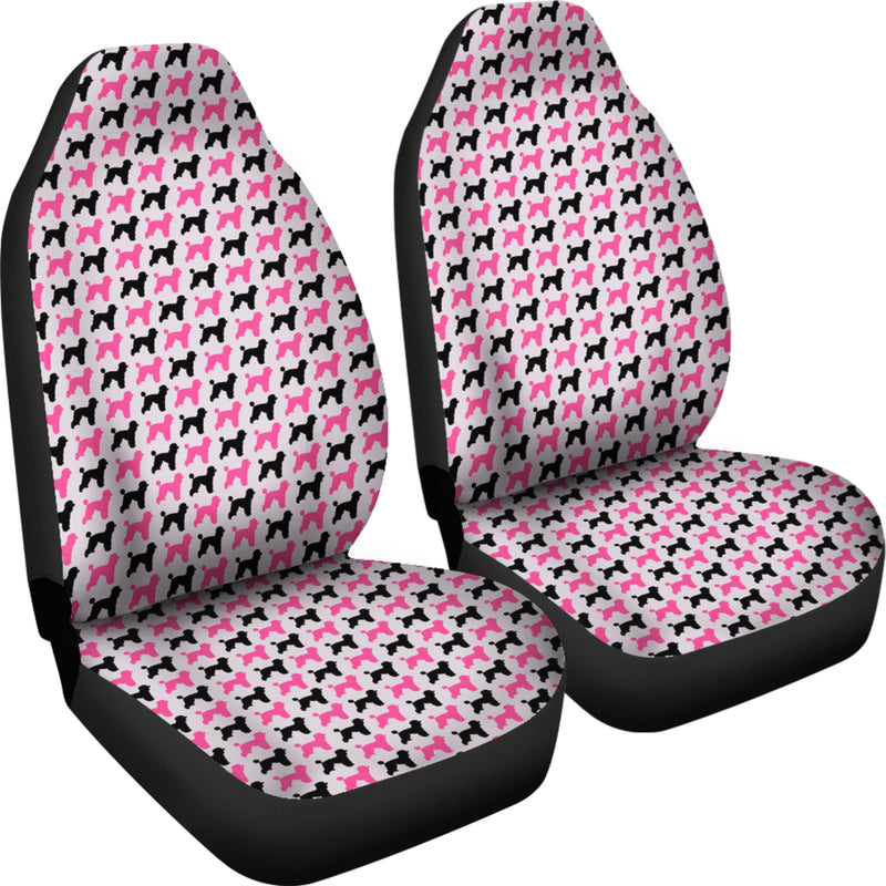 Pink Poodle Dog Car Seat Covers - The TC Shop